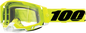 100% Racecraft 2 Goggles - Fluo Yellow - Clear 50009-00004