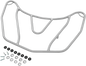 SHOW CHROME Tour Rack - Chrome 52-936
