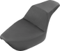 SADDLEMEN Step-Up Seat - Gripper - Black - FLHR/FLHX 897-06-174