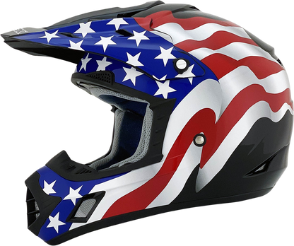 AFX FX-17 Helmet - Flag - Black - 4XL 0110-7632