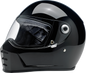 BILTWELL Lane Splitter Helmet - Gloss Black - Medium 1004-101-103