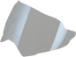 AFX FX-41DS Shield - Outer - Silver Mirror 0130-0504