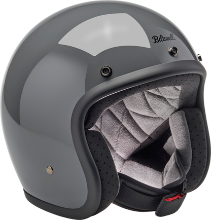 BILTWELL Bonanza Helmet - Gloss Storm Gray - XL 1001-165-205