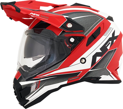 AFX FX-41 Helmet - Range - Matte Red - Large 0140-0068