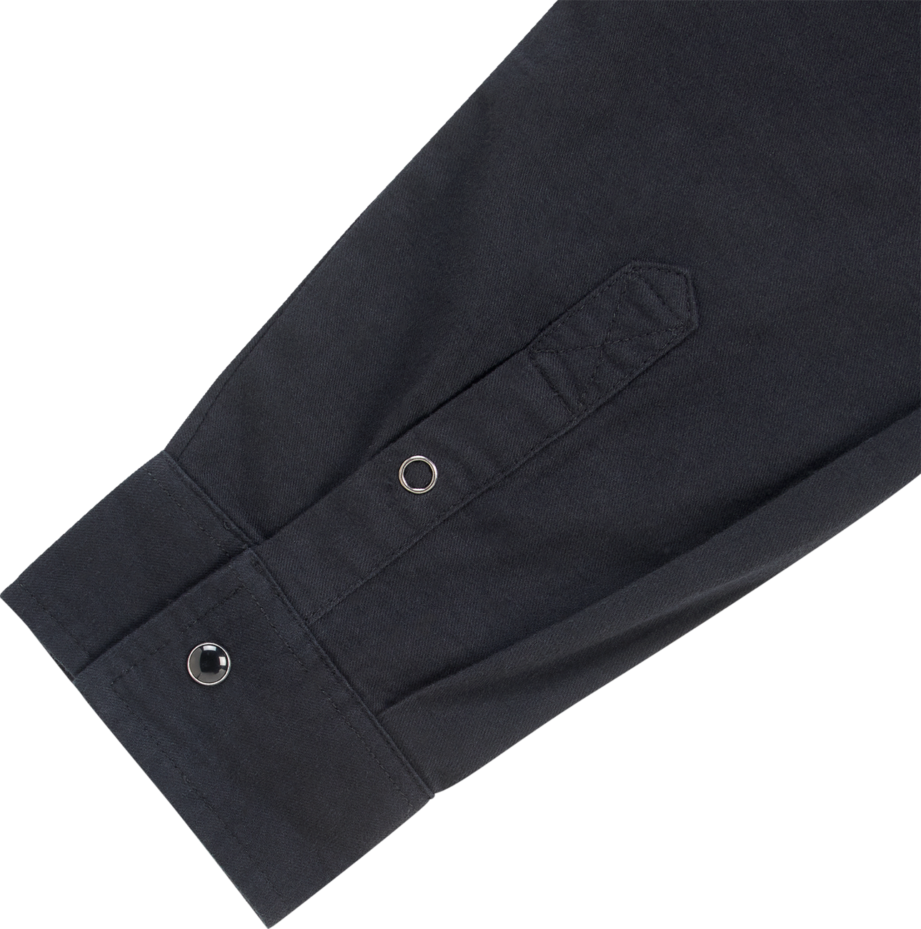 BILTWELL Blackout Lightweight Flannel - Medium 8145-068-003