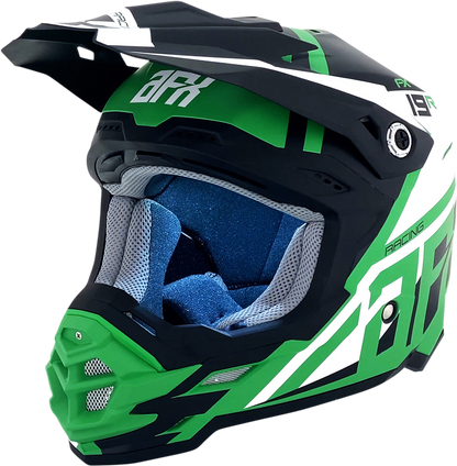 AFX FX-19R Helmet - Racing - Matte Green - Medium 0110-7079