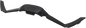 AFX FX-111 Breath Deflector - Black 0134-2517