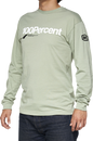 100% Bilto Long-Sleeve T-Shirt - Slate Green - Small 33009-486-10