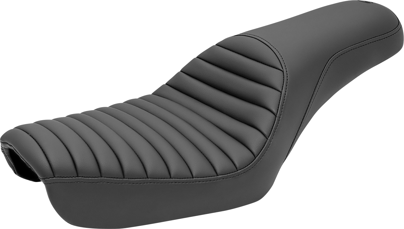 SADDLEMEN Profiler Tuck-n-Roll Seat - Black - FXD '04-'05 804-04-148