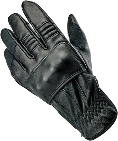 BILTWELL Belden Gloves - Black - Medium 1505-0101-303