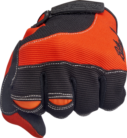 BILTWELL Moto Gloves - Orange/Black - 2XL 1501-0106-006