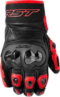 RST Freestyle 3 D3o Glove Black/Red Leather Sm 556-3668208