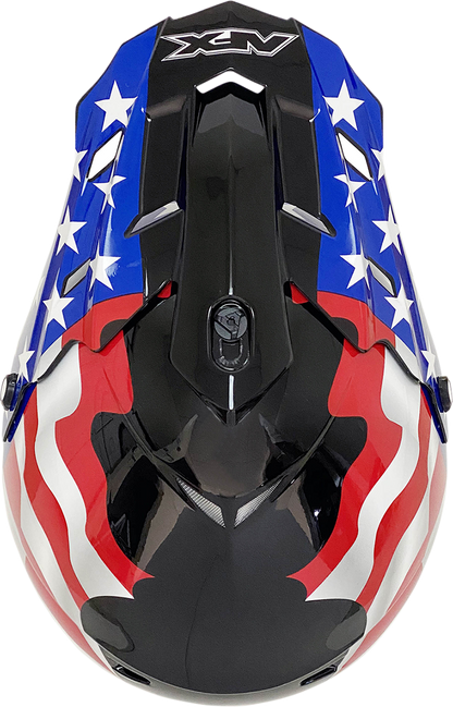 AFX FX-17 Helmet - Flag - Black - 4XL 0110-7632