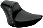 SADDLEMEN Heels Down Solo Seat - Without Backrest - Studded - Black - FXST 806-12-0011