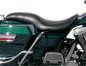SADDLEMEN Seat - Profiler - Black - Smooth - Road King D8685FJ