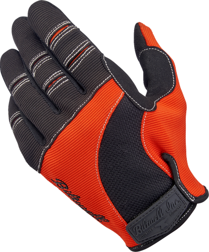 BILTWELL Moto Gloves - Orange/Black - 2XL 1501-0106-006