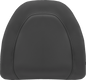 SADDLEMEN Tour-Pak Backrest Pad Cover - Black w/ Black Stitching 88-11884RS
