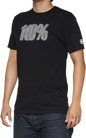 100% Deflect T-Shirt - Black - Small 32143-001-10