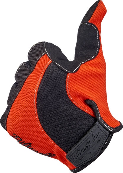 BILTWELL Moto Gloves - Orange/Black - 2XL 1501-0106-006
