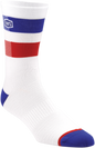 100% Flow Performance Socks - White - Large/XL 20049-00005