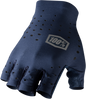 100% Sling Short Finger Gloves - Navy - Medium 10021-00011