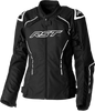 RST Ladies S1 Ce Jacket Black/White Textile Md 556-3056012