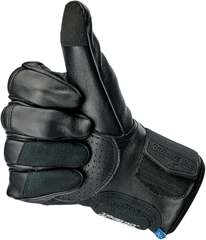 BILTWELL Belden Gloves - Black - Large 1505-0101-304