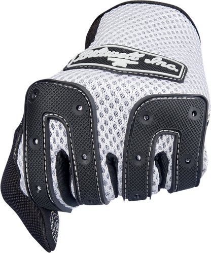 BILTWELL Anza Gloves - White - 2XL 1507-0401-006