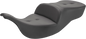 SADDLEMEN Pillow-Top Roadsofa Seat - Black - FLH/FLT '99-'07 897-07-181