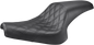 SADDLEMEN Seat - Profiler - 2-Up - Front Lattice Stitch - Black - Bolt Y13-16-149