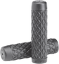 BILTWELL Grips - Torker - 1" - Gray 6705-0501
