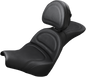 SADDLEMEN Explorer Seat - w/ Driver Backrest - FXBB '18-'22 818-30-030