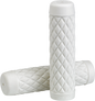 BILTWELL Grips - Torker - 7/8" - White 6705-0278