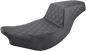 SADDLEMEN Step Up Seat - Full Lattice - Black - Indian I14-07-175