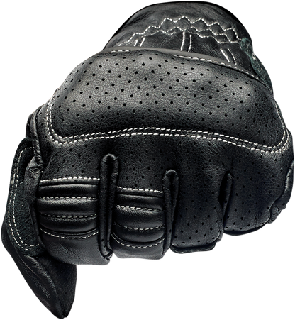 BILTWELL Borrego Gloves - Black/Cement - Large 1506-0104-304