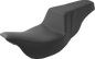 SADDLEMEN Step-Up Seat - Gripper - Black - FL '08-'23 808-07B-174