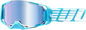 100% Armega Goggles - Oversized Sky - Blue Mirror 50005-00010