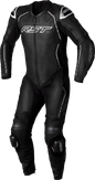 RST S1 Ce Suit Blk/Blk/Whi Leather 2xl 556-2987048