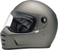 BILTWELL Lane Splitter Helmet - Flat Titanium - XL 1004-803-105