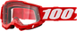 100% Accuri 2 OTG Goggles - Red - Clear 50018-00005