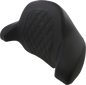 SADDLEMEN Tour-Pak Backrest Pad - Step-Up - Lattice Stitch - Black - FL '14-'23 814-07-TPACK-SU