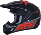 AFX FX-17 Helmet - Aced - Matte Black/Red - XL 0110-6487