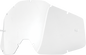 100% Accuri/Strata/Racecraft Lens - Clear 59005-00001