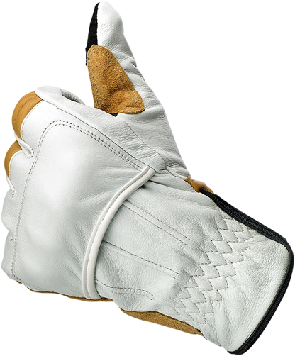 BILTWELL Belden Gloves - Cement - Large 1505-0409-304