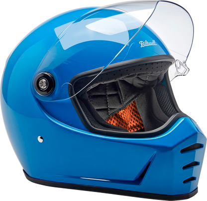 BILTWELL Lane Splitter Helmet - Gloss Tahoe Blue - XL 1004-129-505