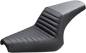 SADDLEMEN Step Up Seat - Front Tuck-n-Roll - Black Y13-16-171
