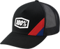 100% Cornerstone X-Fit Hat - ADK - Black 20045-00000