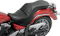 SADDLEMEN Seat - Explorer - without Backrest - Stitched - Black - XVS1300 Y07-13-029