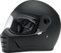 BILTWELL Lane Splitter Helmet - Flat Black - XL 1004-201-105