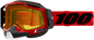 100% Racecraft 2 Snow Goggles - Red - Yellow 50011-00003